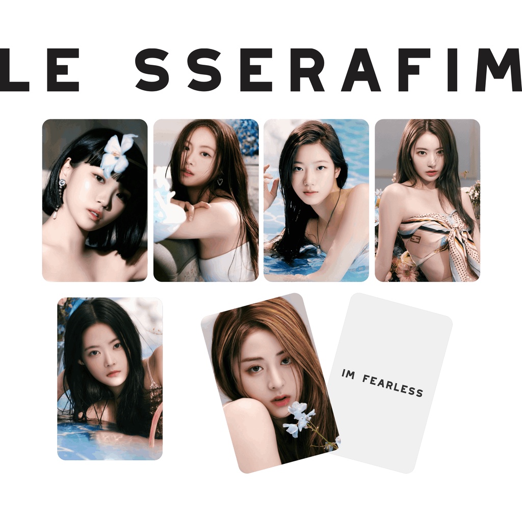 Le Sserafim Fearless Photocard Shopee Philippines