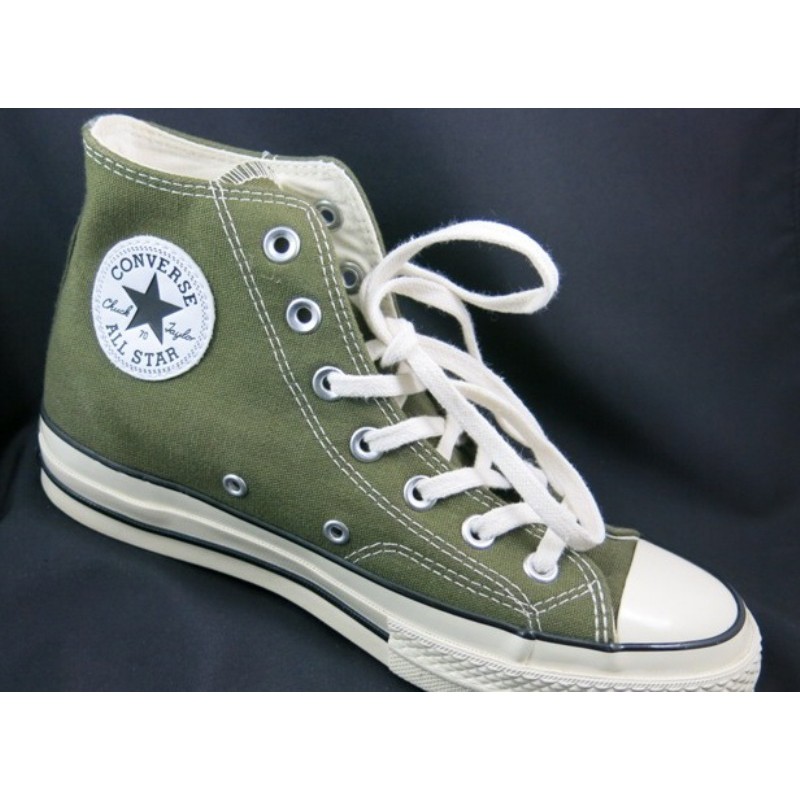 army green chuck taylors