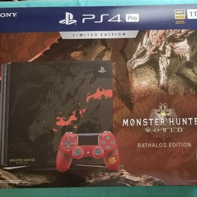 ps4 pro rathalos edition