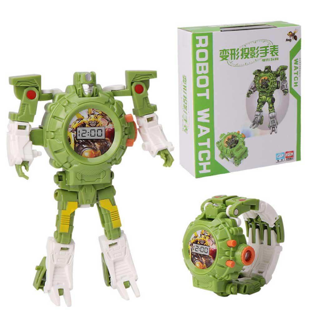 green toy robot