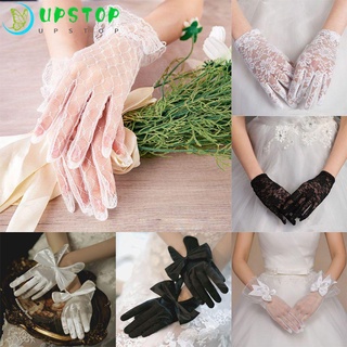 UPSTOP 1 Pair Of Classic Fashion Lace Bridal Gloves/Evening Prom Decor/Party Cosplay Accessories
