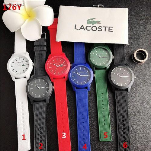lowest price✳❒2021 Classic Lacoste Fashion Ladies Watch Silicone Strap Quartz Student Watches EY 1 | Shopee