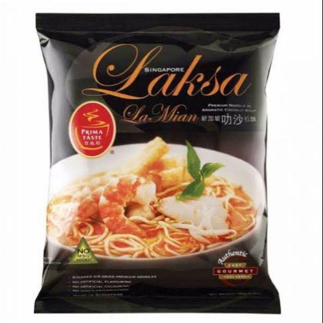 Laksa La Mian Premium instant noodles | Shopee Philippines