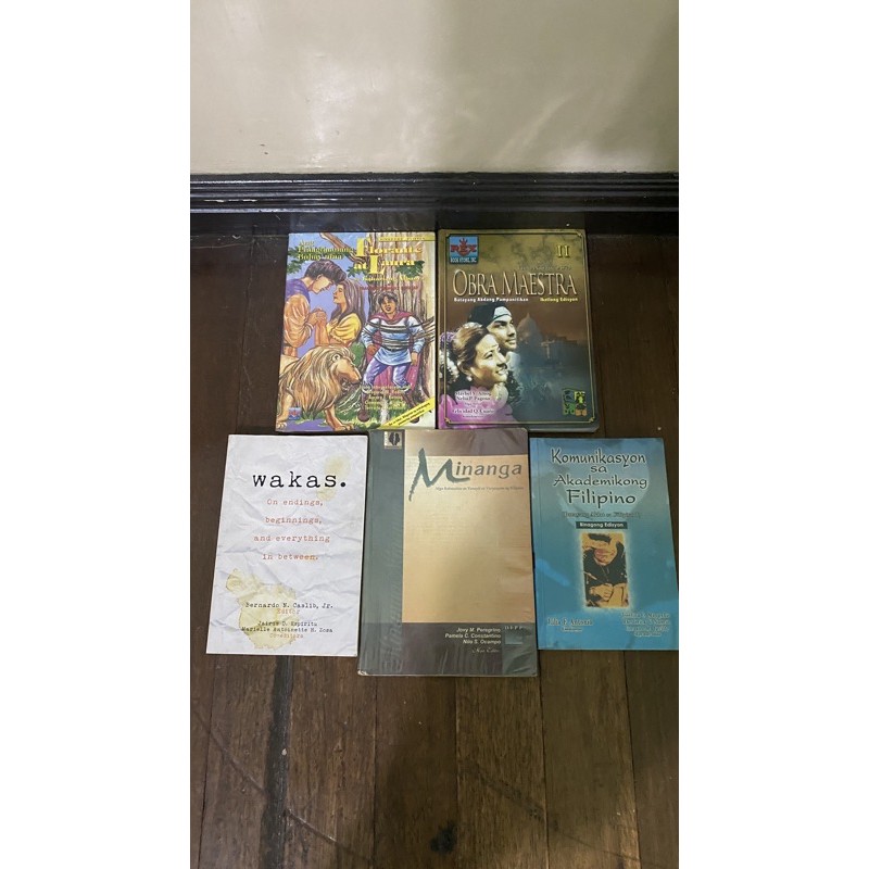 Filipino Books Tagalog Florante at Laura Wakas Komunikasyon sa Wikang