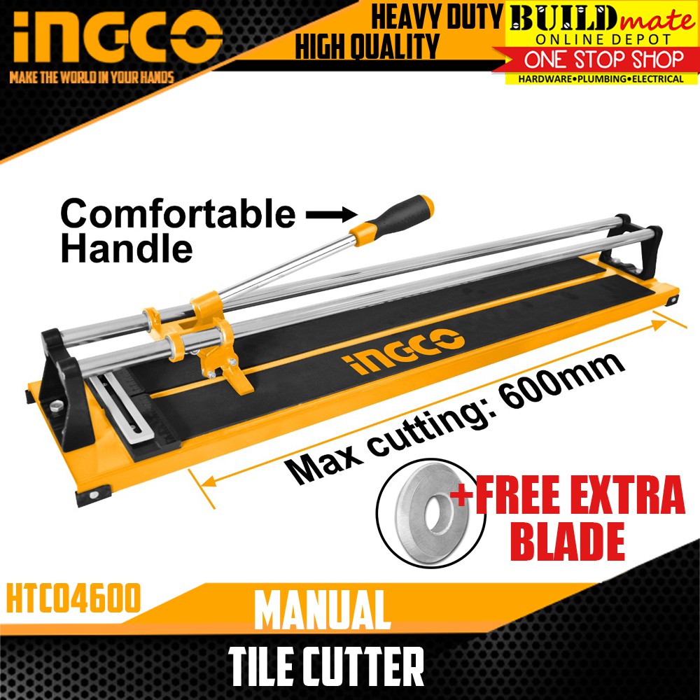 INGCO Manual Tile Cutter 600mm HTC04600 | Shopee Philippines