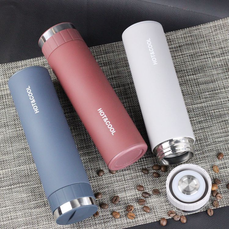 Stainless Steel Thermos Vacuum Cup Tumbler Bottle 450ml | Shopee ...