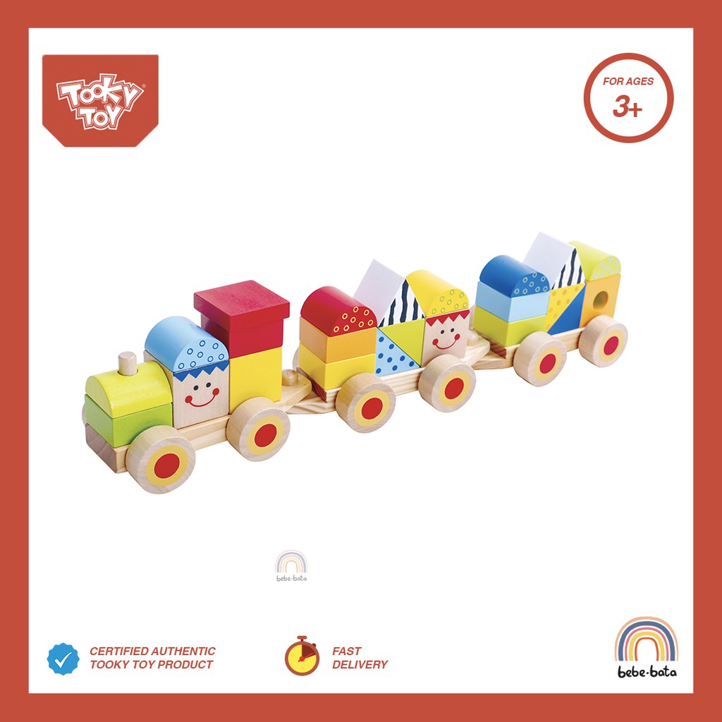 Tooky Toy Stacking Train Bebe Bata Shopee Philippines