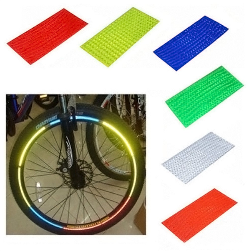 bicycle tire reflectors