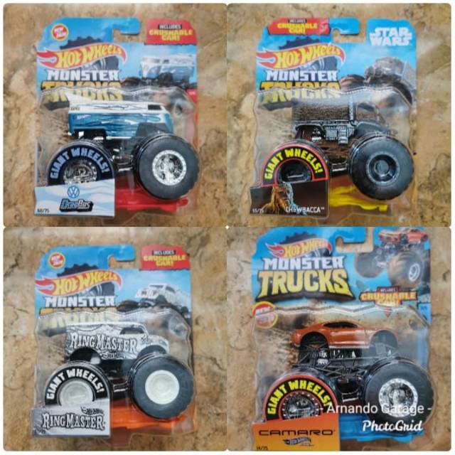 hot wheels monster trucks 2020