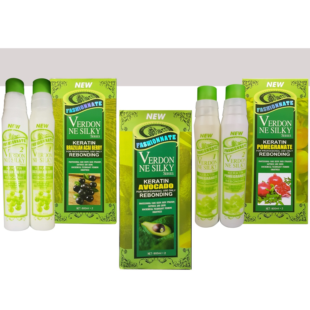 Verdon NE Silky 2 in 1 keratin rebonding Shopee Philippines