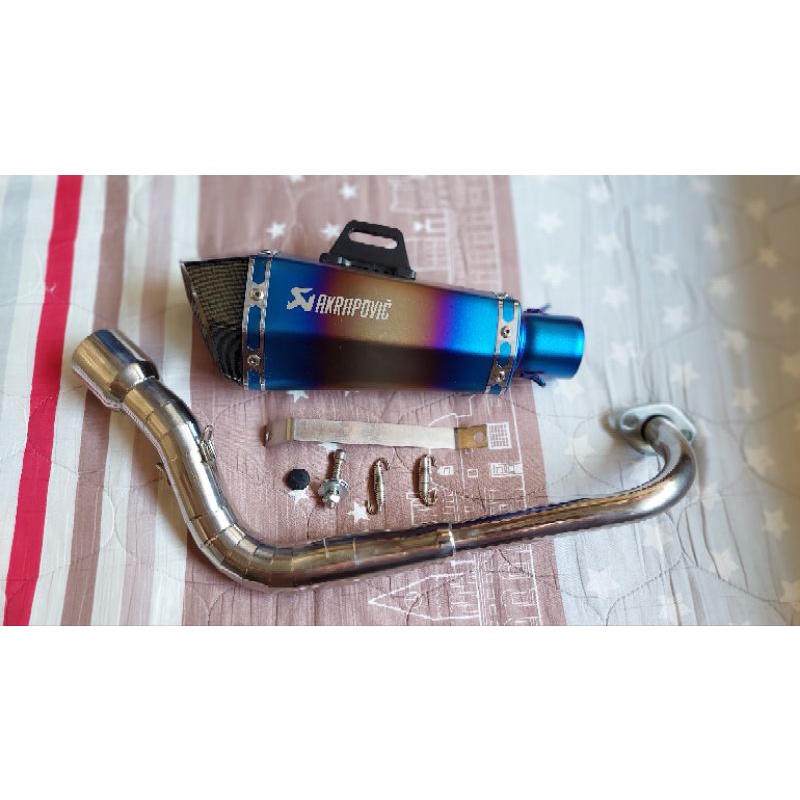 YAMAHA MIO SOUL I 123 /M3 /GRAVIS AKRAPOVIC FULL SYSTEM EXHAUST ...