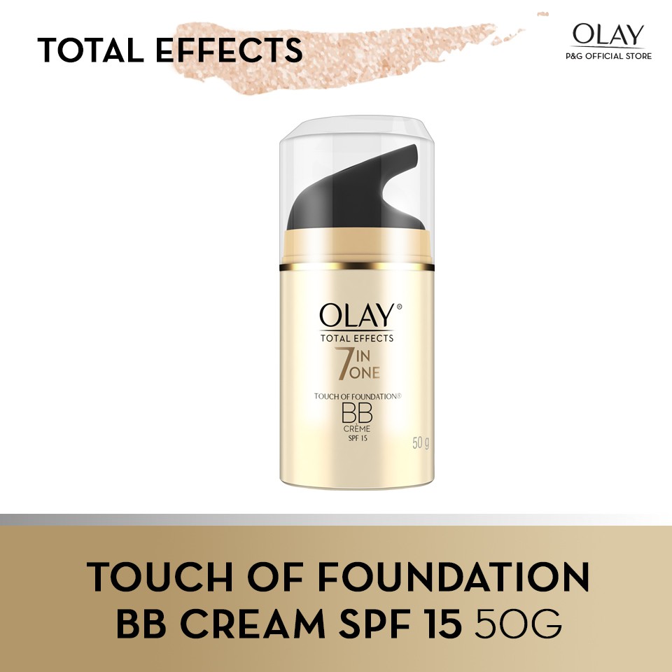 Olay Total Effects 7 Benefits Touch of Foundation BB Cream Moisturizer