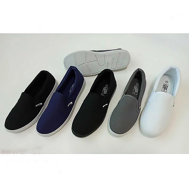 cheap white slip on shoes