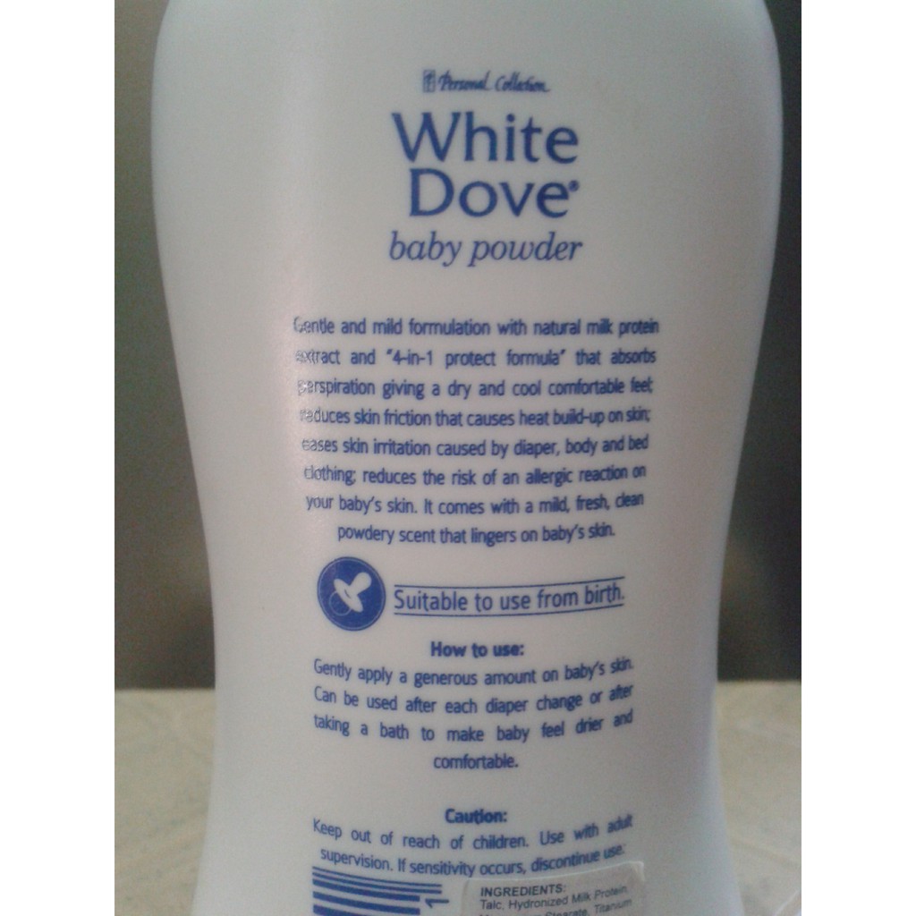 dove powder for baby