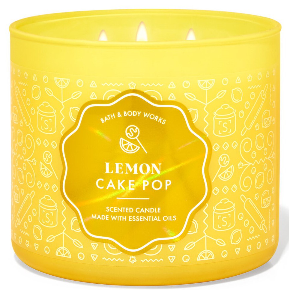 lemon cake pop candle bath and body works