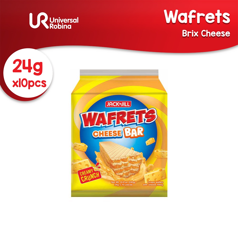 Wafrets Cheese Bar (24g x 10) Shopee Philippines