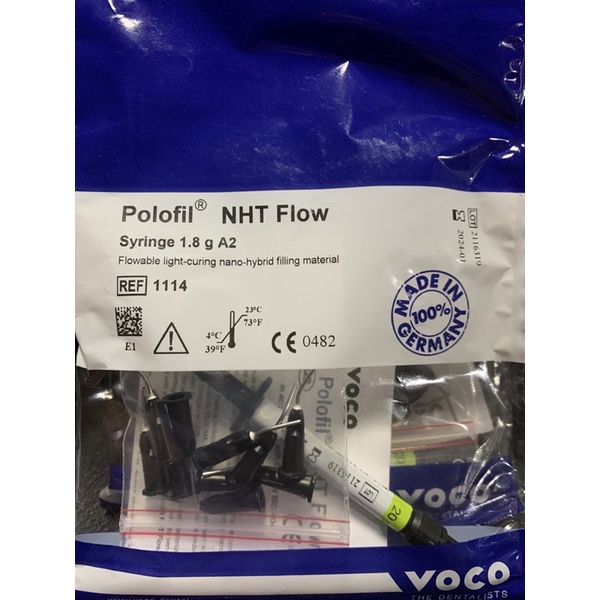 VOCO Polofil NHT Flow 1.8g Syringe (Flowable Composite) Shopee