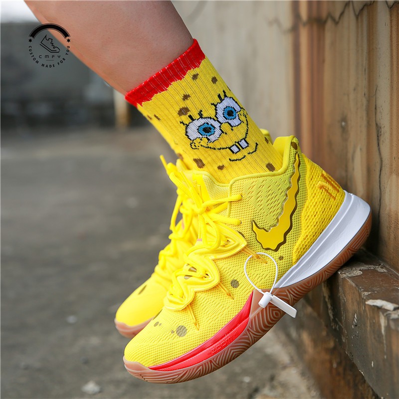 spongebob nike socks