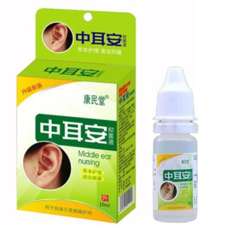 Vonl 10ml Chinese Herbal Ear Nourishing Drops Acute Otitis Media Tinnitus Aching Sore Deafness 7917