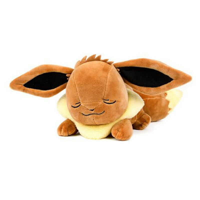 Pokemon Sleeping Eevee Plush Shopee Philippines