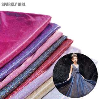 100*150cm Hight Quality Shiny Bronzing Fabric Soft Fabric for DIY Sewing Adult Dress and Girl Skirt Children's Stage Costumes Decorative Background Cloth