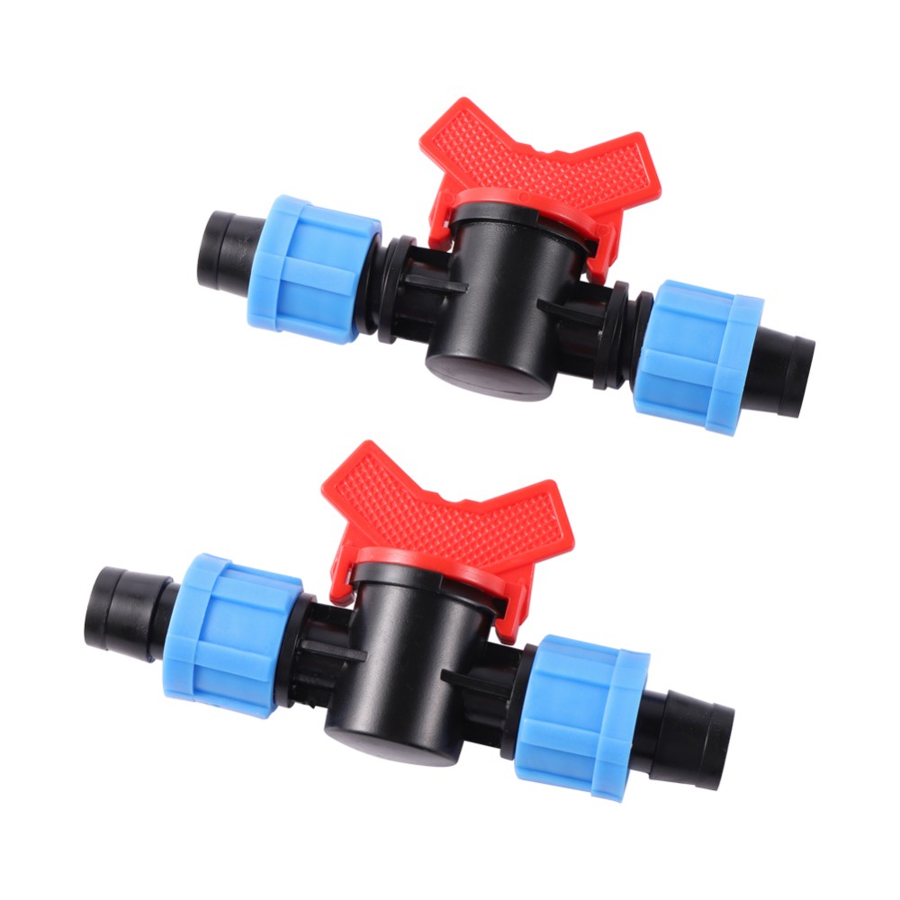 1pcs 16mm Drip Tape Water Valve Connector Dn17 Pipe Locked Water