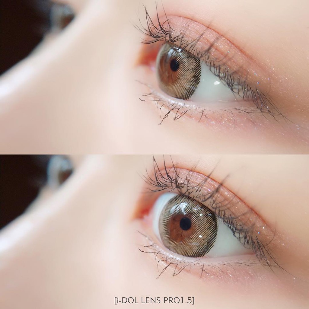 graded-lens-i-dol-pro-1-5-caramel-brown-contact-lenses-shopee