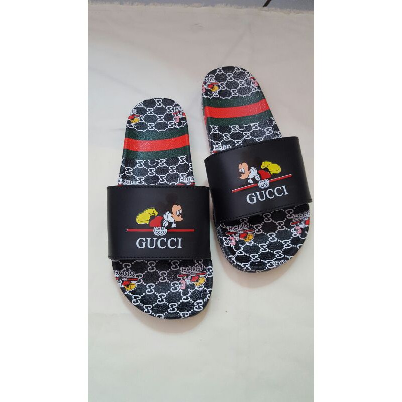 mickey gucci slides