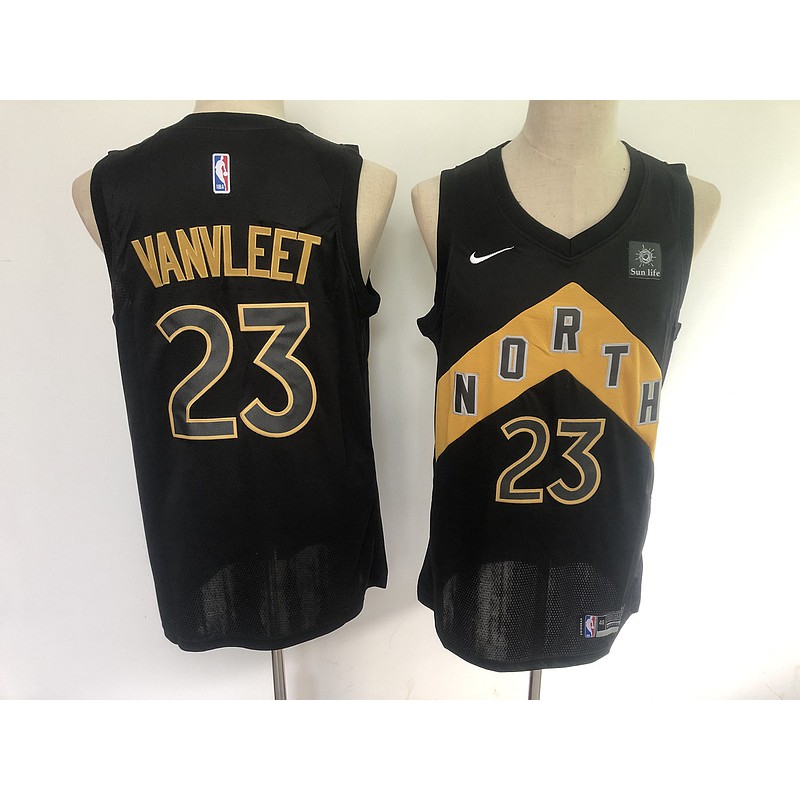 toronto raptors gold and black jersey