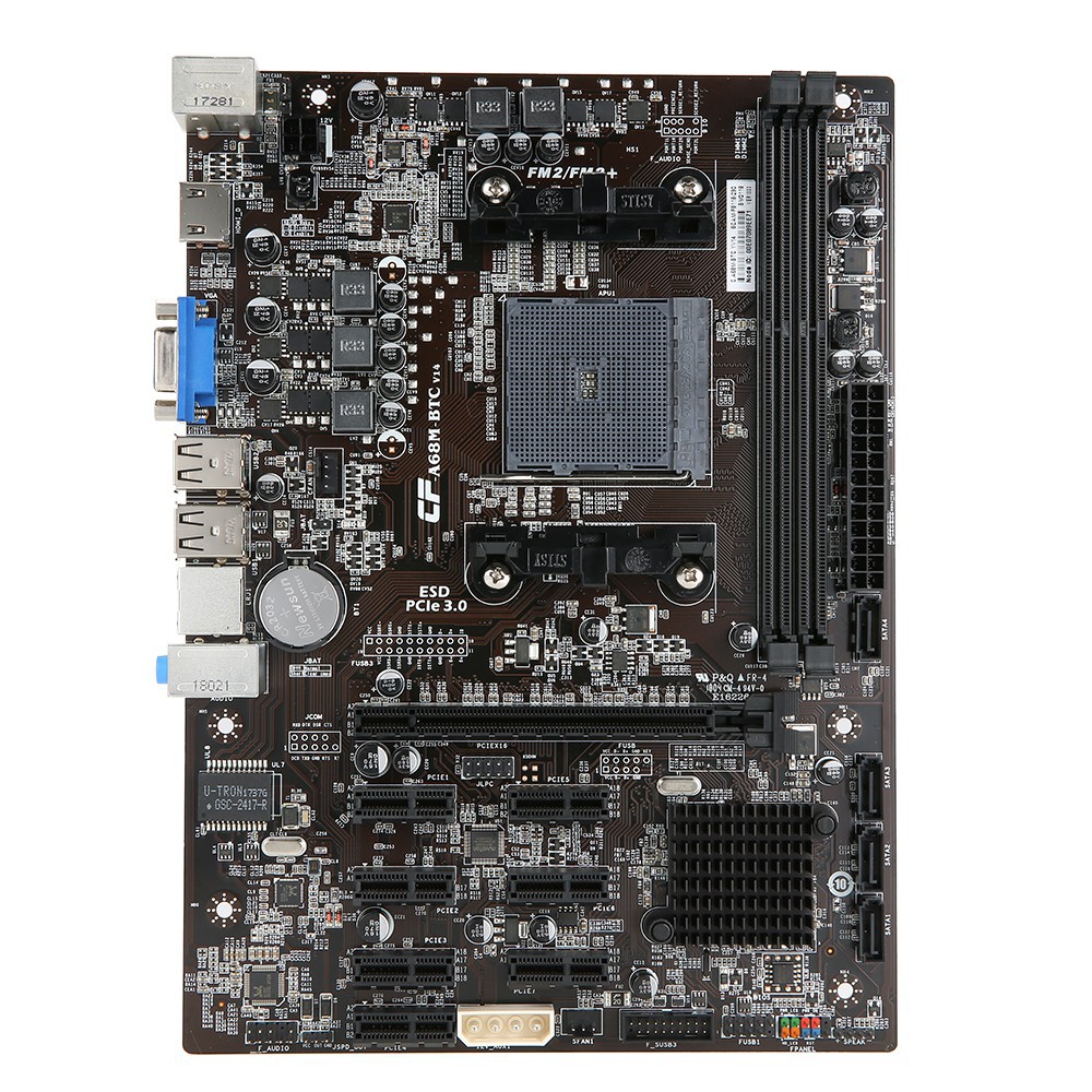 Hot Colorful C.A68MBTC YV14 Motherboard Systemboard for
