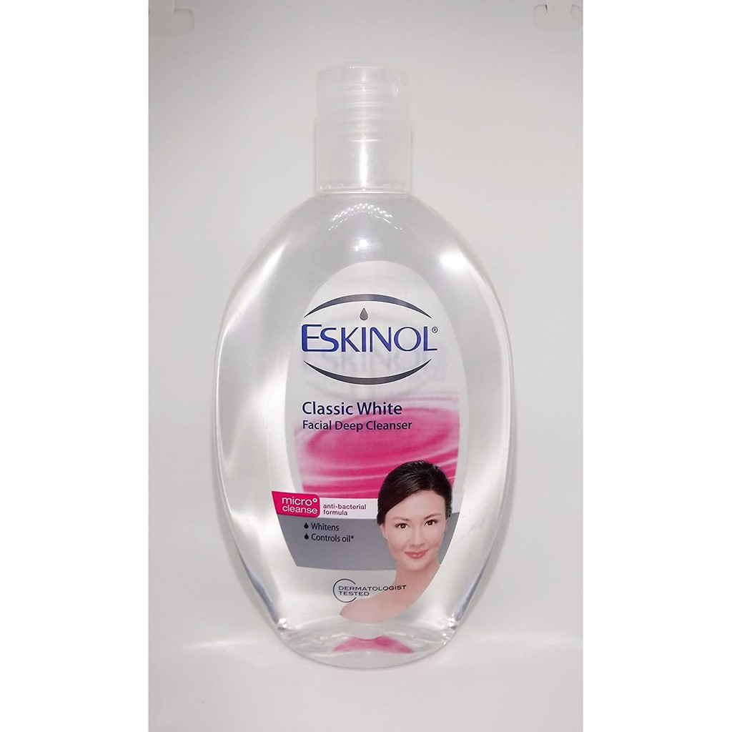 Eskinol Facial Cleanser Clear 225ml (Clear) Shopee Philippines