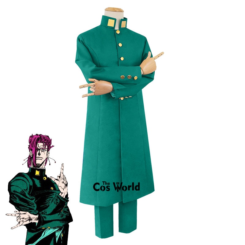 JoJo's Bizarre Adventure Stardust Crusaders Kakyoin Noriaki Uniform Jackets  Pants Outfit Anime Custo | Shopee Philippines