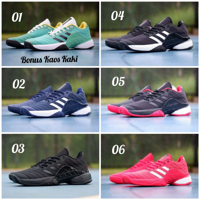 Original Adidas Tennis Baricade Badminton Shoes Badminton Sports Shoes Tennis Shoes Shopee Philippines