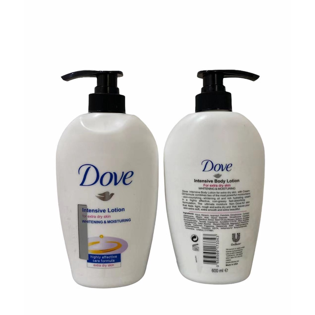 Dove Intensive Lotion 600ml | Shopee Philippines