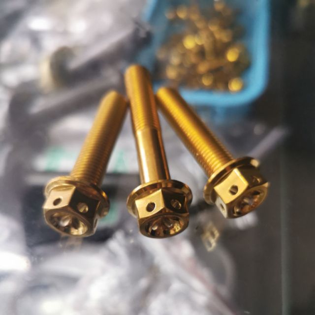  Nmax  pipe bolt  set gold  bolt  aerox Shopee Philippines
