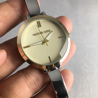 [SALE] MK Michael Kors Fashion Bangle Watch for Women with Leather Box