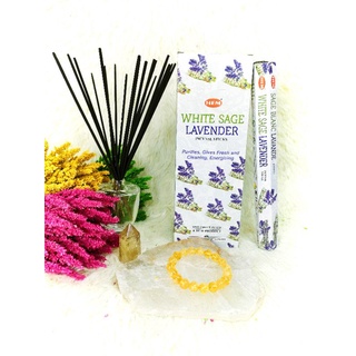 White Sage Lavender Incense Stick by Hem (20 Sticks/Box