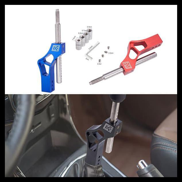 Universal Ktuned Knob Extender 2 Holes Shifter Knob Extension Blue