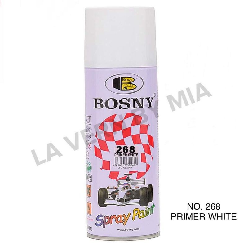Bosny Spray Paint Primer White No. 268 Shopee Philippines