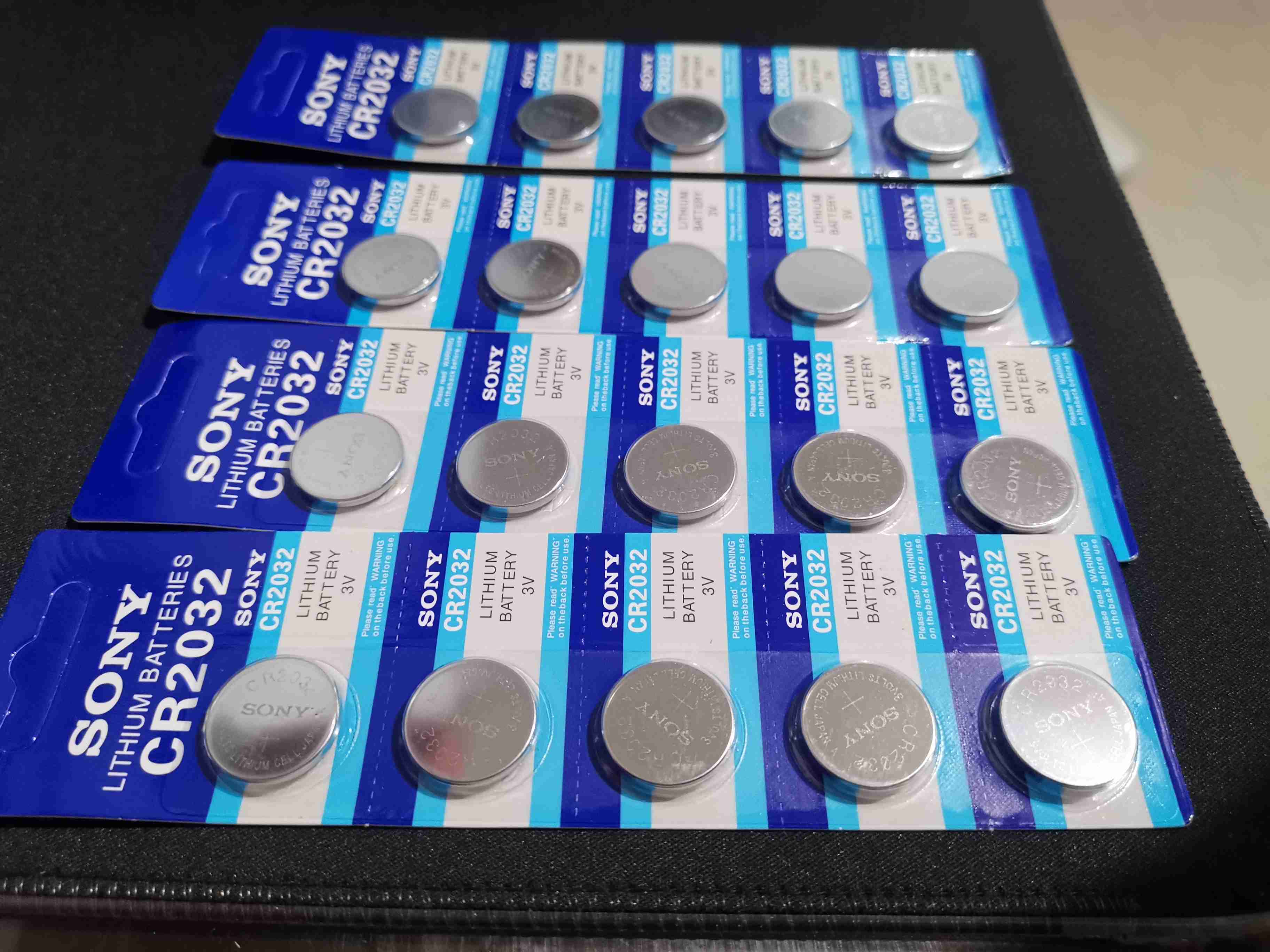 20 Pcs Sony CR2032 3V CMOS Motherboard Battery Shopee Philippines