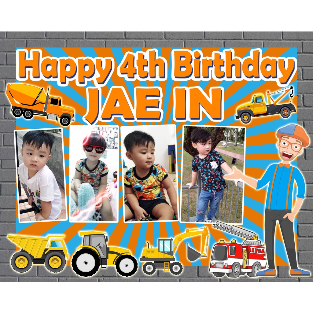 Blippi Birthday Party Theme