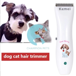 Professional Rechargeable Pet Cat Dog Hair Trimmer Grooming Kit Portable Electric Shaver