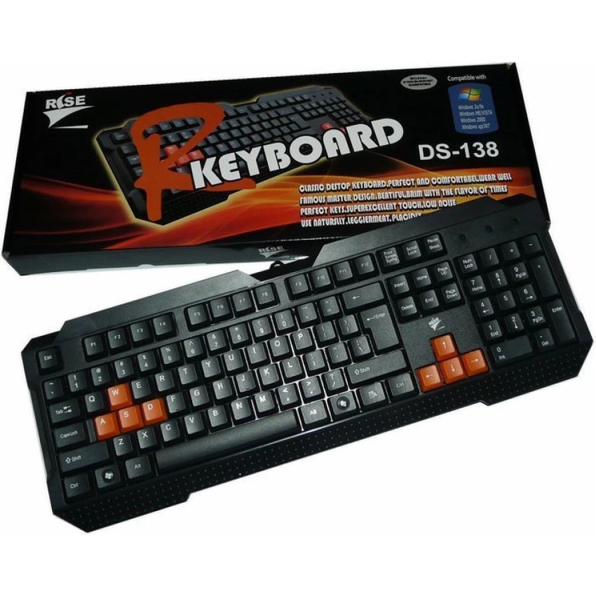 Rise Gaming Multimedia Keyboard  Shopee Philippines