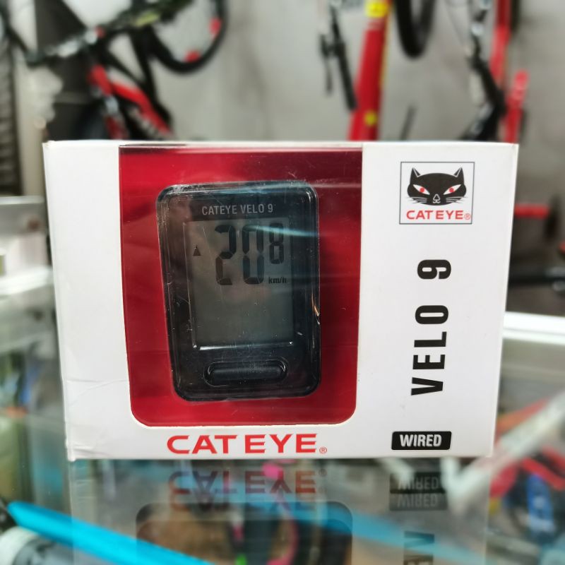 speedometer cateye velo 9