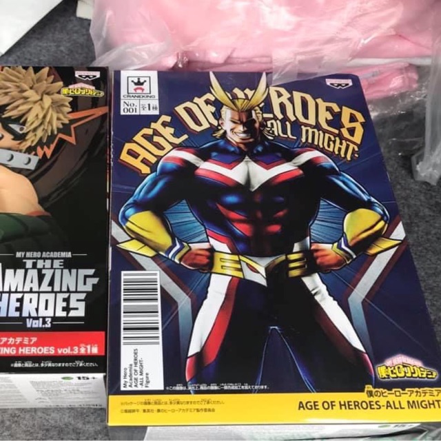 Age Of Heroes All Might Authentic Myheroacademia Shopee Philippines