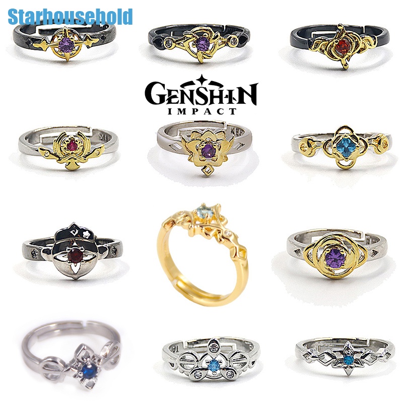 genshin impact ring Character Impression Ring genshin impact Raiden