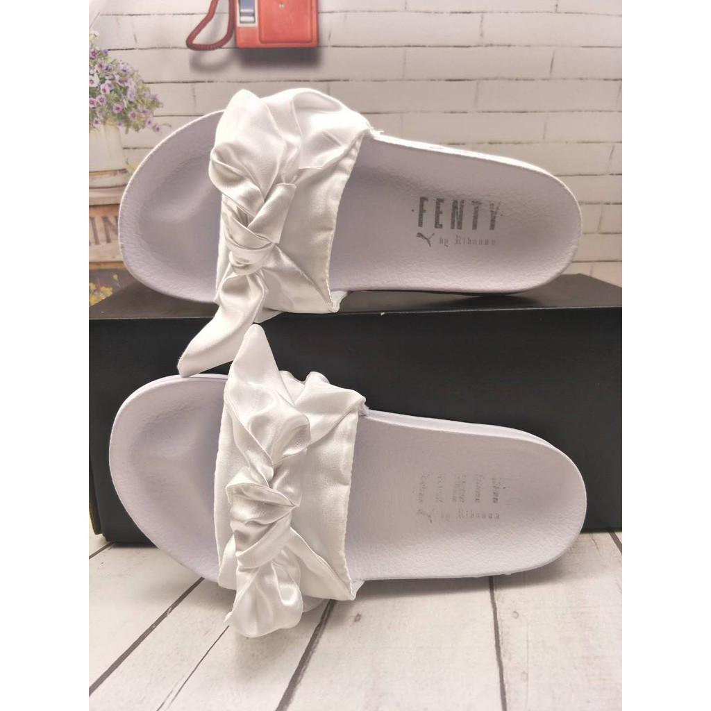 fenty puma bow slides