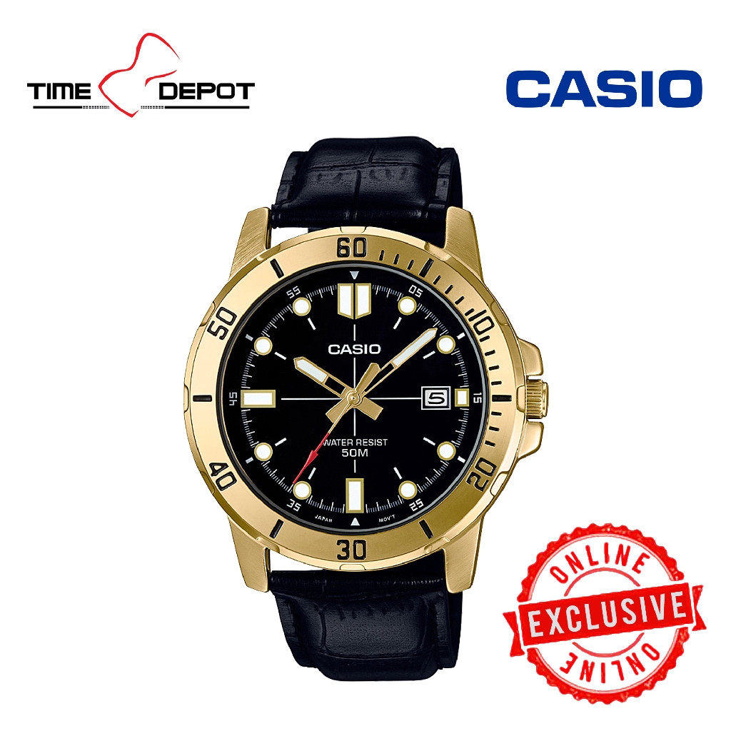 casio gold strap