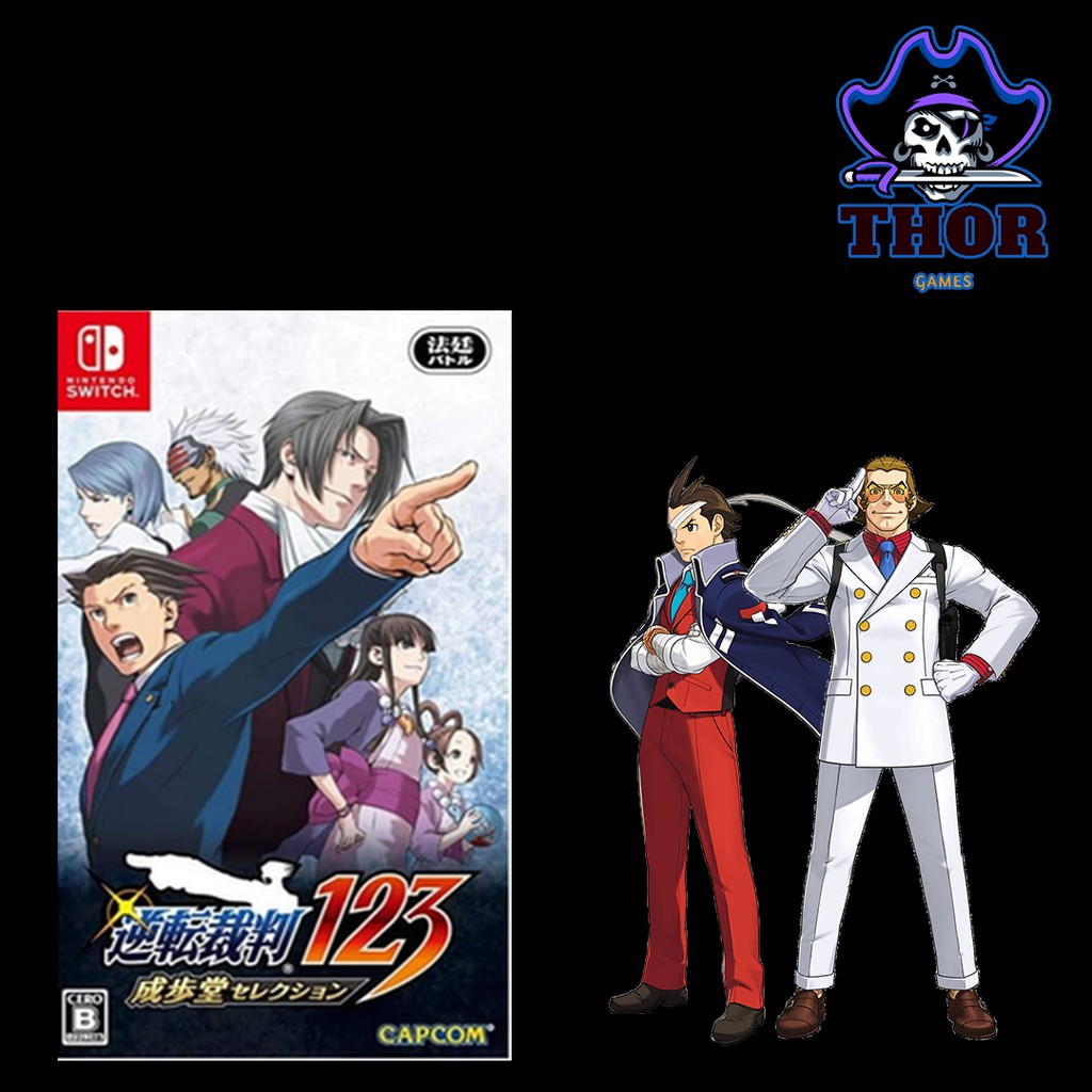 Nintendo Switch Phoenix Wright Ace Attorney Game Video Games Asia Shopee Philippines