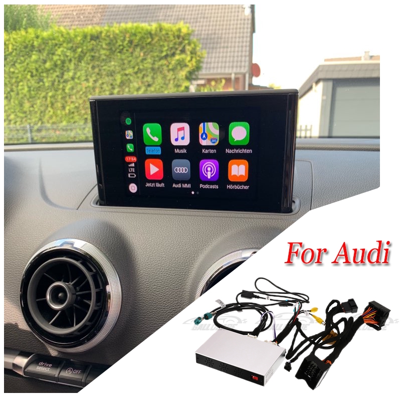 Wireless Apple Carplay Mmi 2g 3g For Audi Car Play 2 Din Retrofit Radio